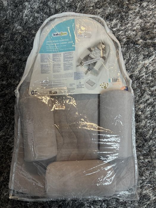 Salteluta plan inclinat si saculet cu samburi de cirese BabyJem Velvet