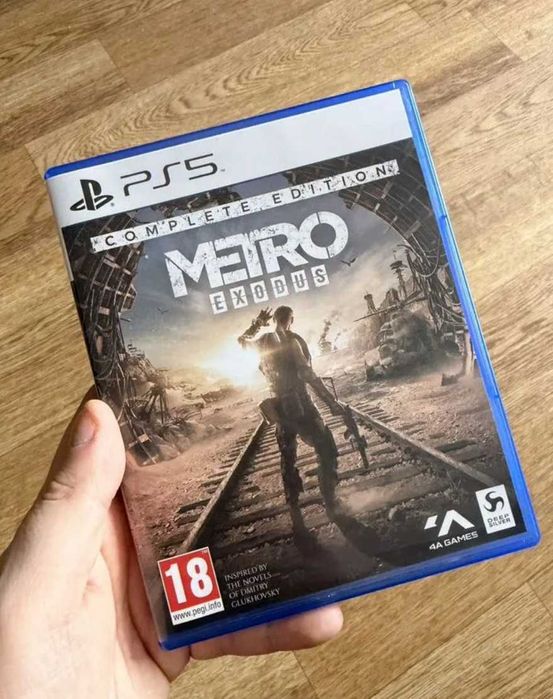 диск Metro Exodus PS5