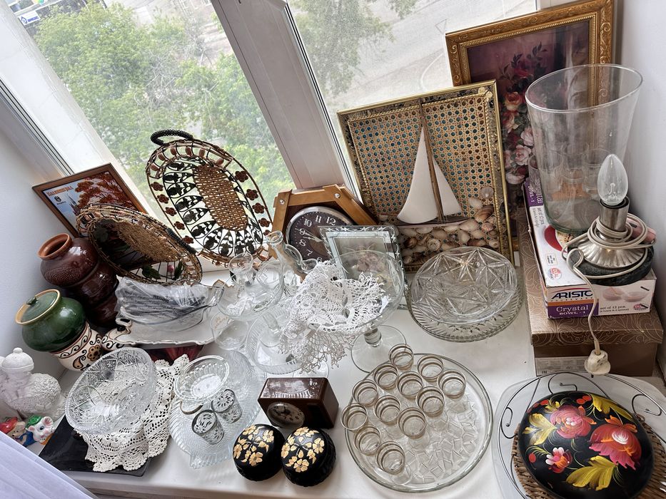 Посуда и хрусталь антиквариат