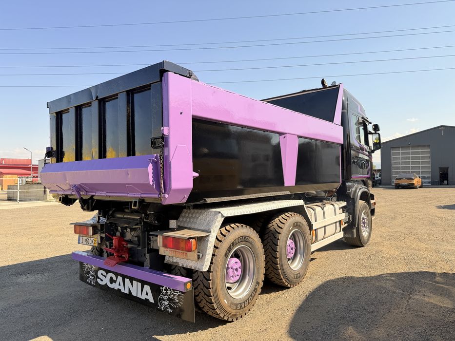 Scania R500 V8 6x4 basculabil FINANTARE AVANS 0%