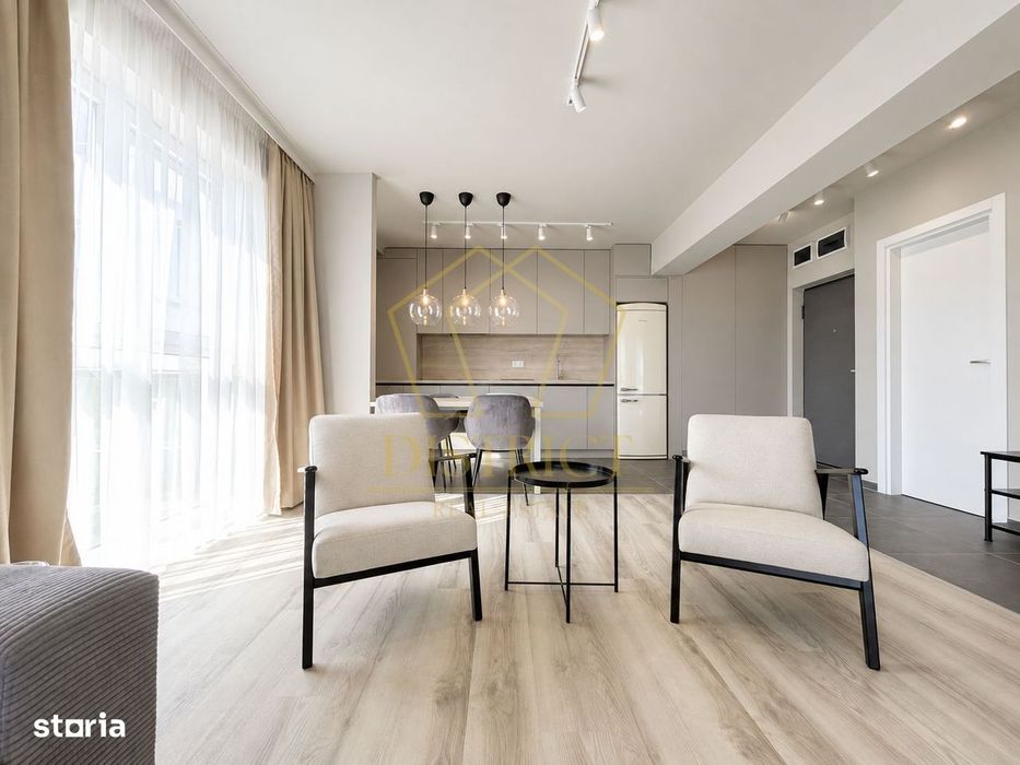 COM 0% Apartament nou cu 2 camere, bucatarie inchisa | Denya Forest