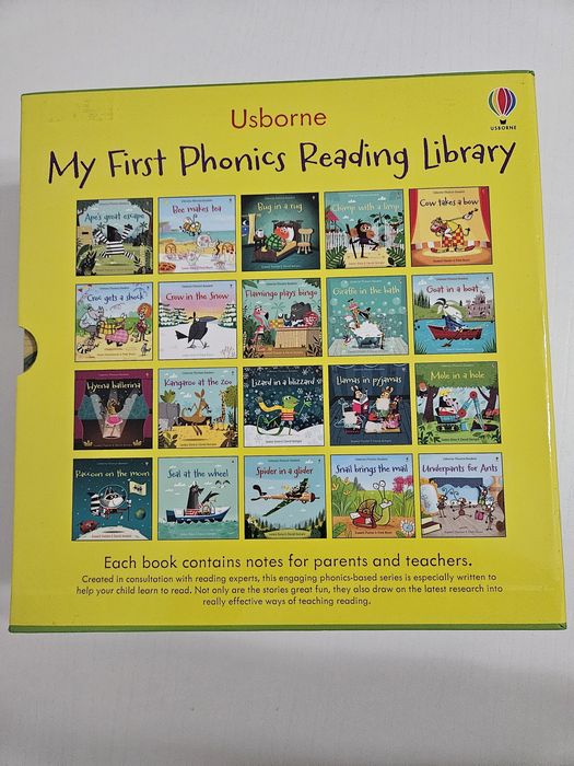 Colecție Usborne “My First Phonics Reading Library”