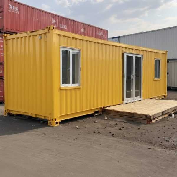 Жилой контейнер для проживания утеплённый