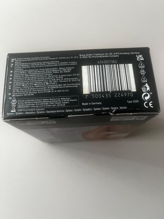 Epilator Braun Silk Epil 3 nou