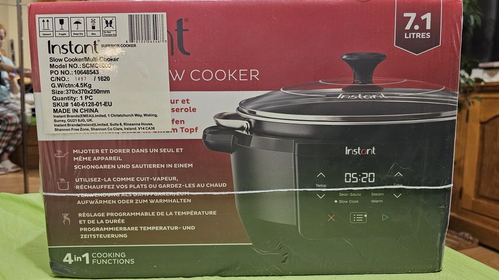 Instapot slow cooker 7.1 litri