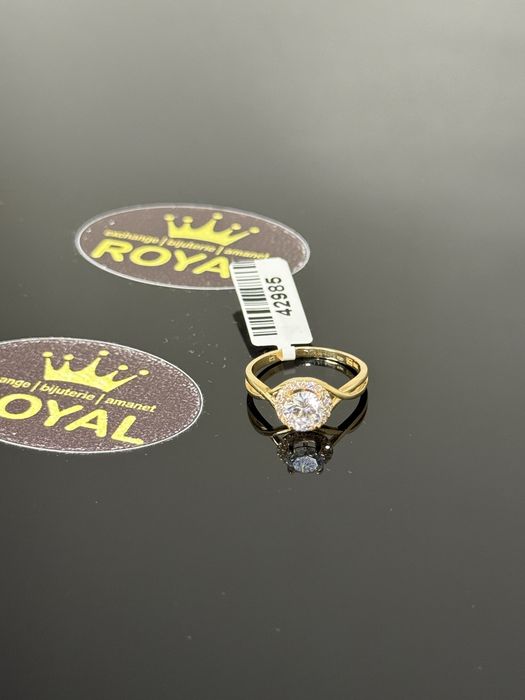 Bijuteria ROYAL : Inel AUR NOU 14K / 2.14 GR