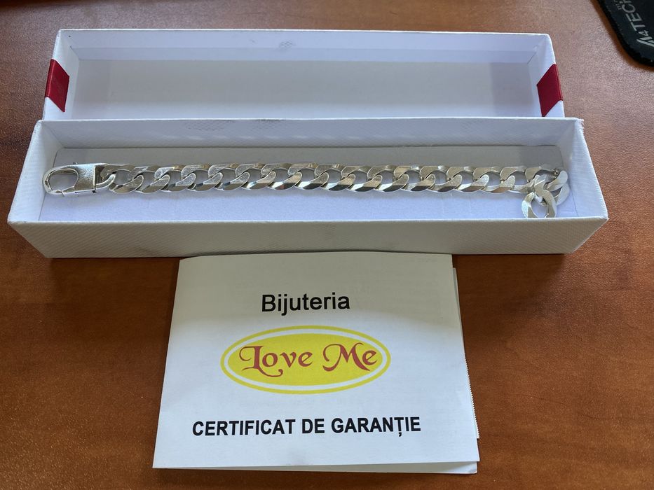 Bratara argint 925 noua cu certificat de garantie