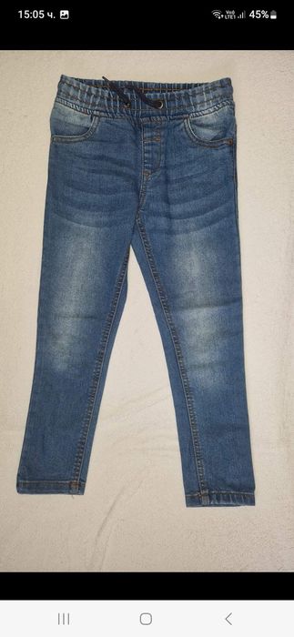 7-8г 128см нов анорак суитчър с качулка памук