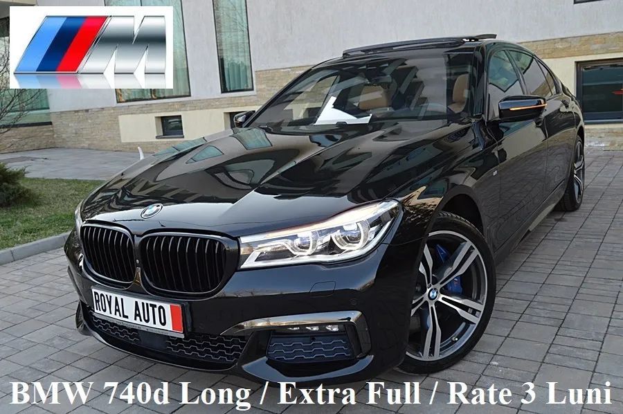 BMW Seria 7 KM 100% / Fara Daune / Extra Full / 3-6 Rate