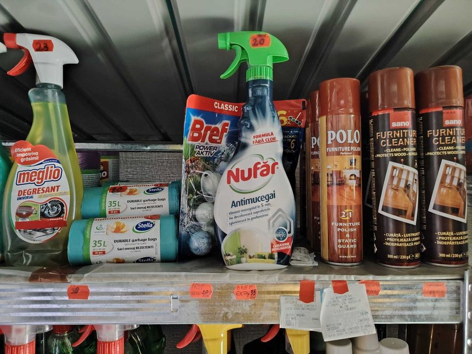 Gama completa articole de curatenie