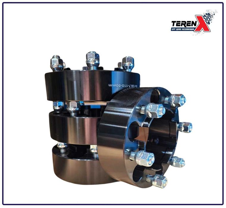 Set 4 distanțiere roți 50mm 6x139.7 CB 110mm inel de centrare Patrol