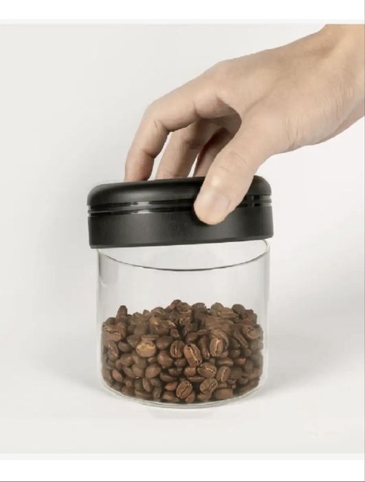 Контейнер вакуумный для кофейных зерен Timemore(Стекло 400 мл)