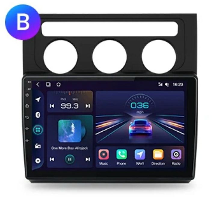 Navigatie Android dedicata VW Touran 1 (2003-2010)
