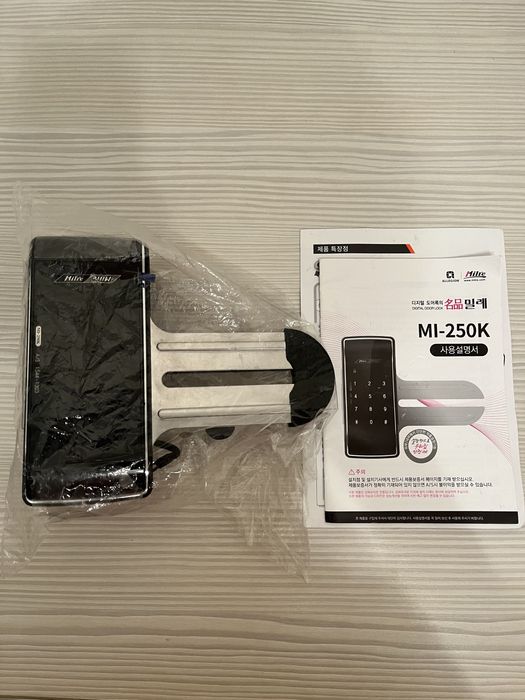 Кодовый электрозамок для стеклянной двери Корея