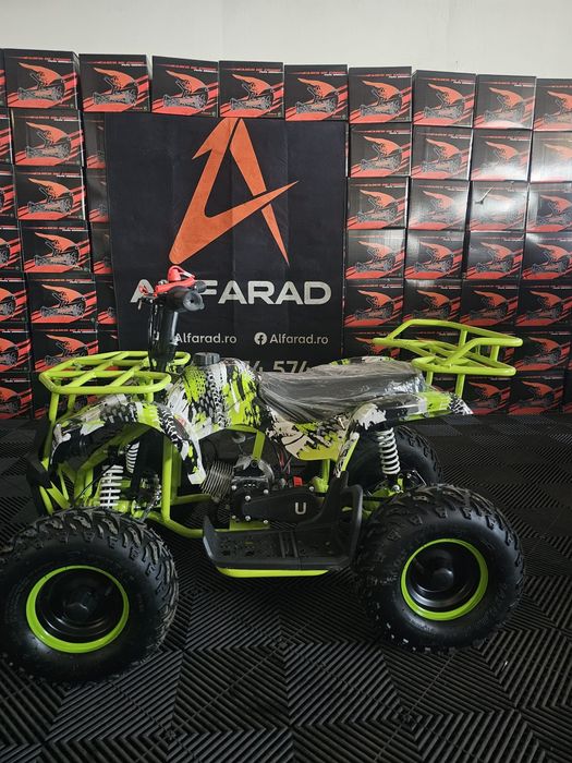 ATV pentru copii Hummer pe benzina 49cc 6 inch se poate limita viteza Nou adus din Germania