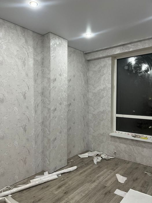 Поклеим обои за рулон 8000