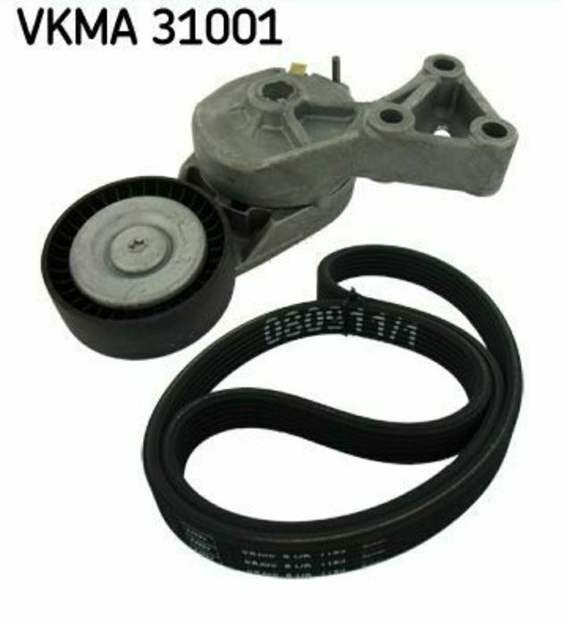 Set curea transmisie cu caneluri