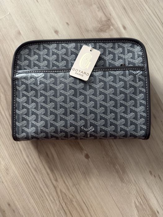 Мъжка чанта / НЕСЕСЕР Goyard Joubert / Joubert Toiletry Bag „Grey“ — Чисто нов с етикет