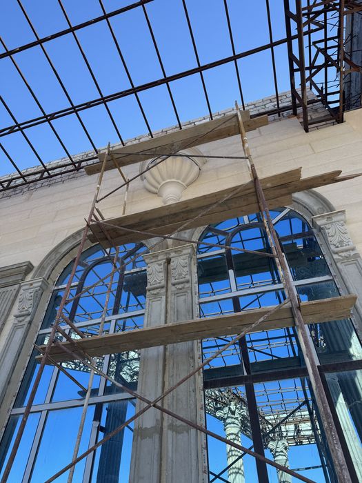 Травертин Гранит Балясины жұмыстары