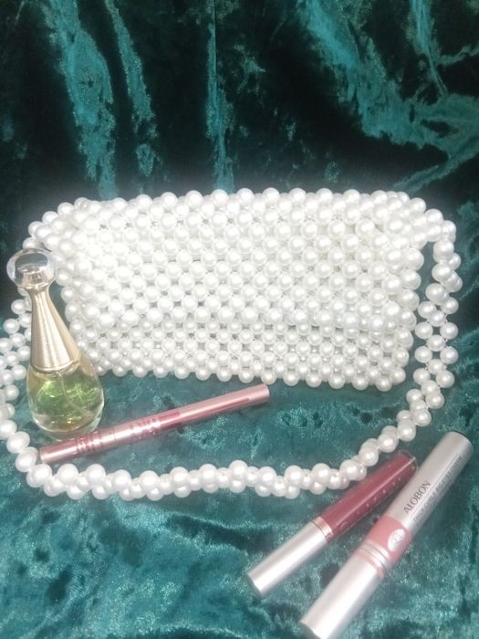 Сумки из бусин, ручная работа