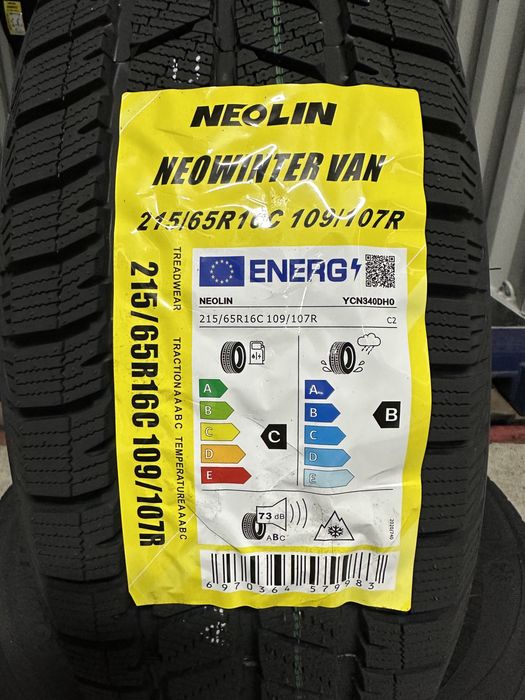 Нови зимни бусови гуми NEOLIN 215/65R16C 109/107R НОВ DOT 2156516