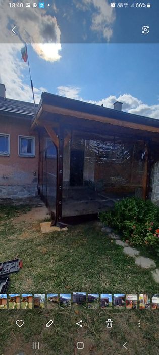 Ветроупорни завеси от  кристал винил