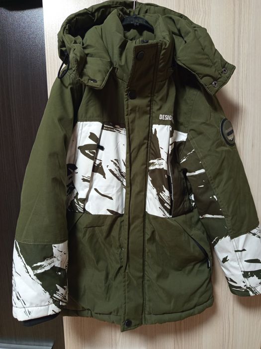 Зимно дебело яке 128 за момче ски яке