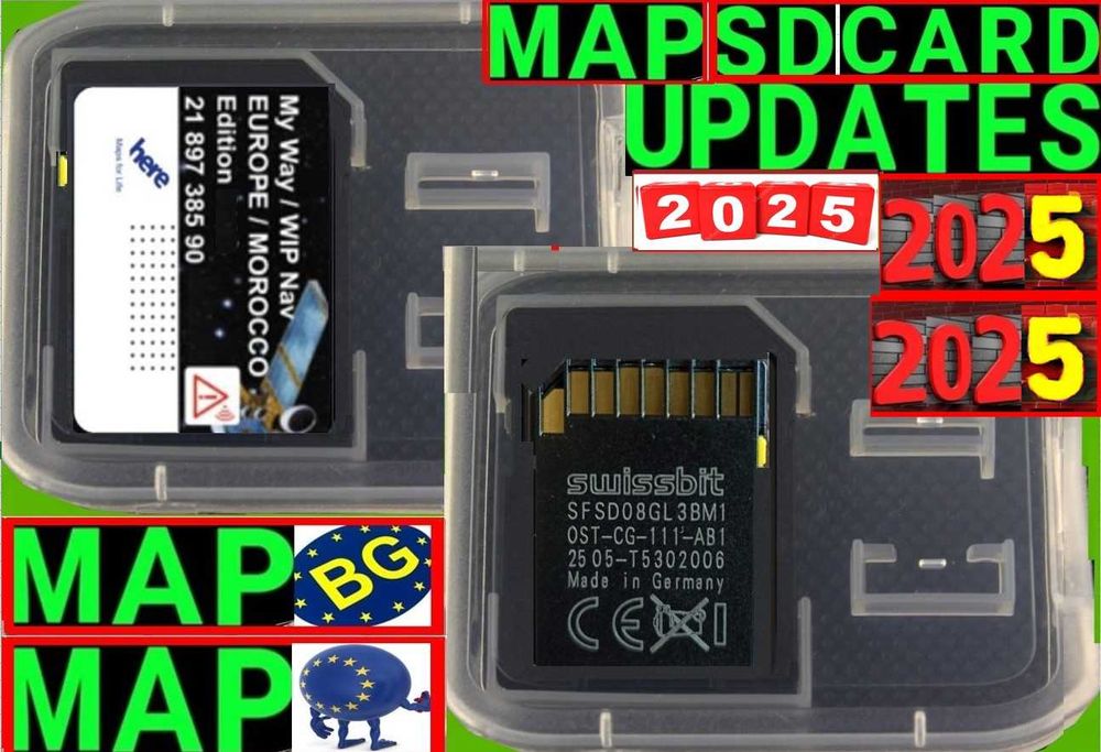 2026 карта за навигация Пежо SD card Peugeot 3008,5008,207 WIPNav RNEG