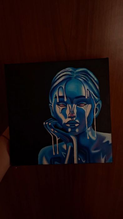 Картина изработена с маслени бои