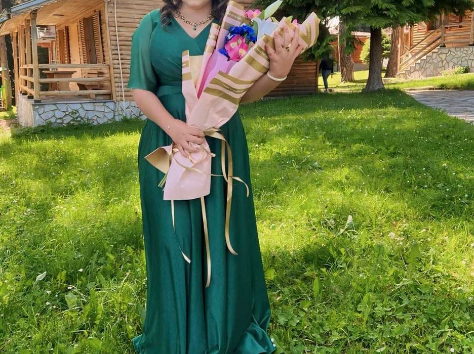 Зелена Рокля Л/ХЛ