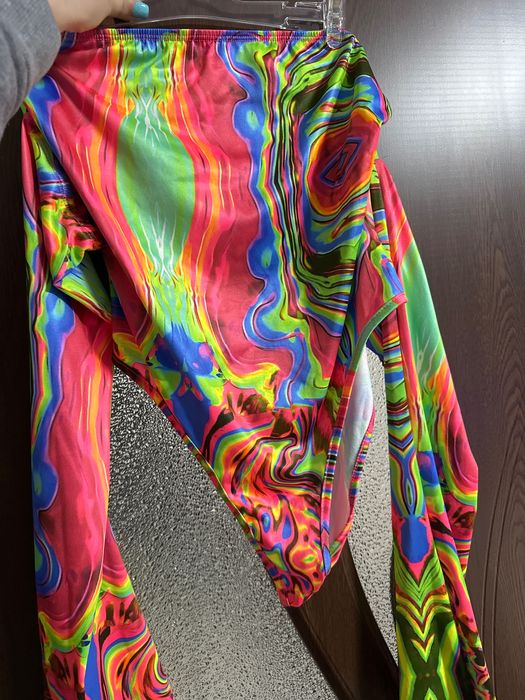 Фестивално шарено боди тип “бадинка”