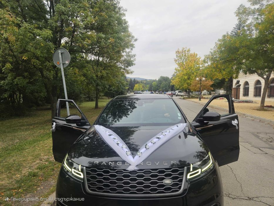 Сватбена украса за автомобил