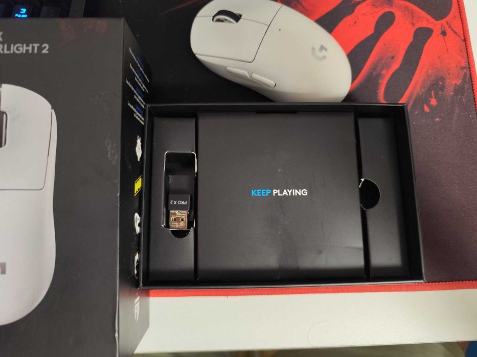 Като Нова Logitech G PRO X SUPERLIGHT 2 White