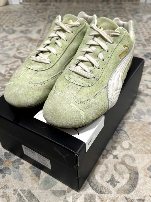 НОВИ - PUMA Speedcat 44 EU Cool Cucumber-Alpine Snow