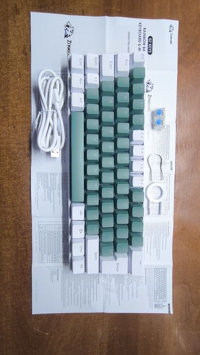 механика от ziyoulang t60 синие свечи