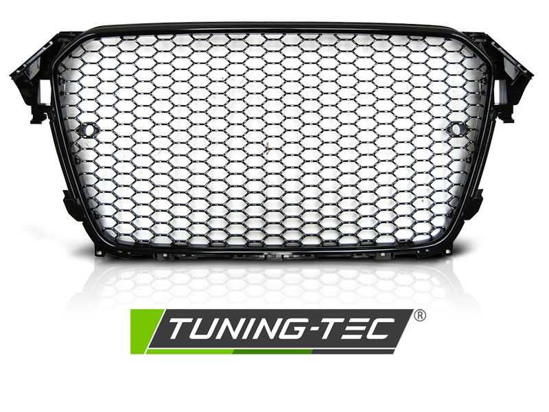 Grila sport Audi A4 S4 B8 RS Style fagure lucios (11-15) NOU