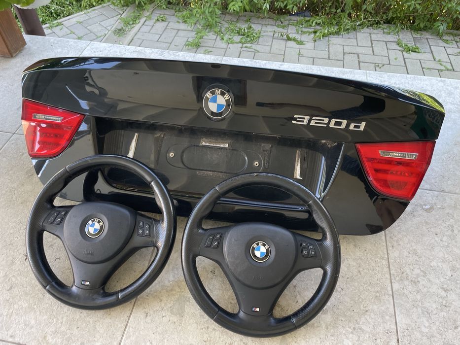 Volan M pachet BMW E90 piele si comenzi
