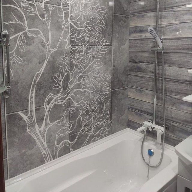 Керамогранит крупноформат плитка кафель мазайка терамиз