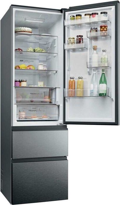 Хладилник с фризер HAIER HTR3620CNMP 205см.
