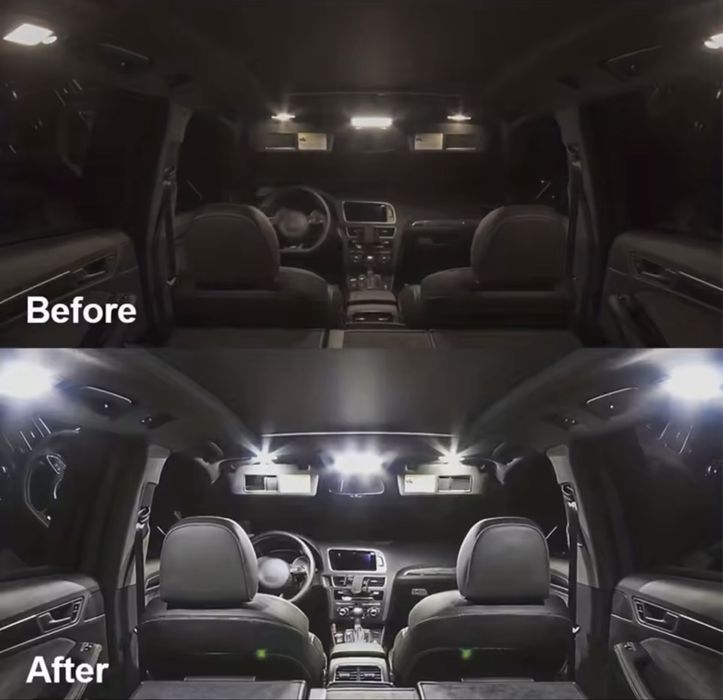 Нови 18 Led вътрешни плафони за осветление за интериора BMW E60 E61