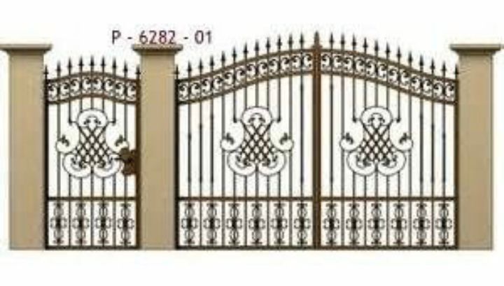 Gard din fier forjat