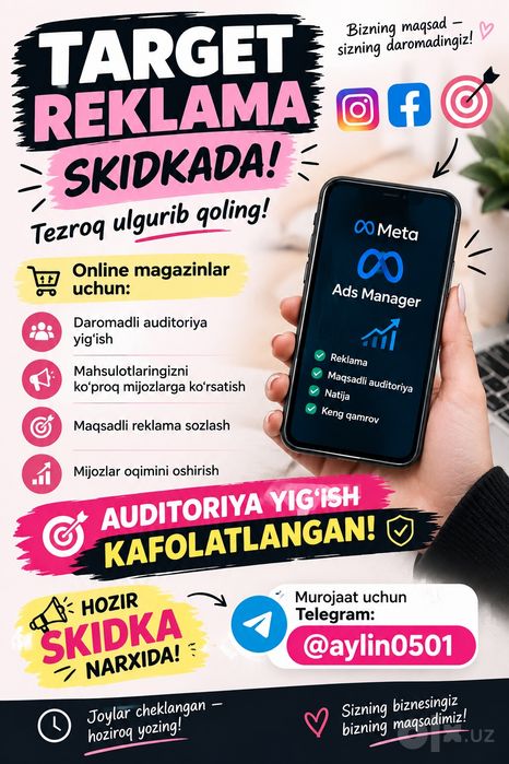 Target reklama yoqish