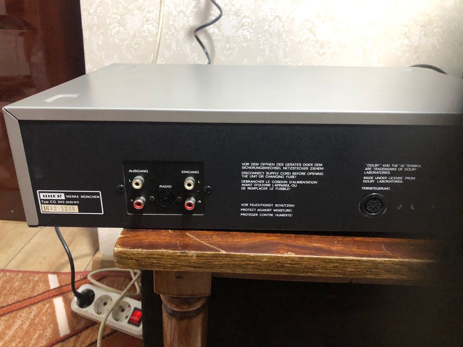 Casetofon deck Uher CG 343 și Jvc KD-20E