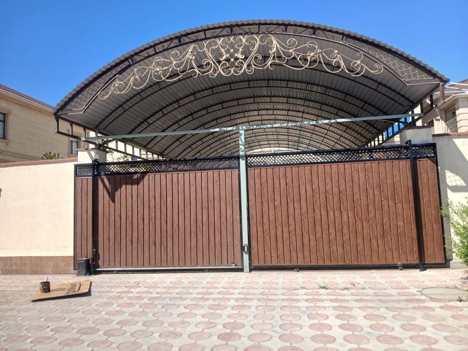 Сделаем вароты двери решётки
