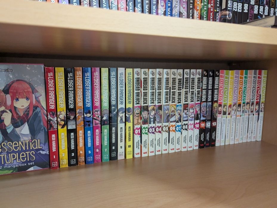 Манга поредици на английски език