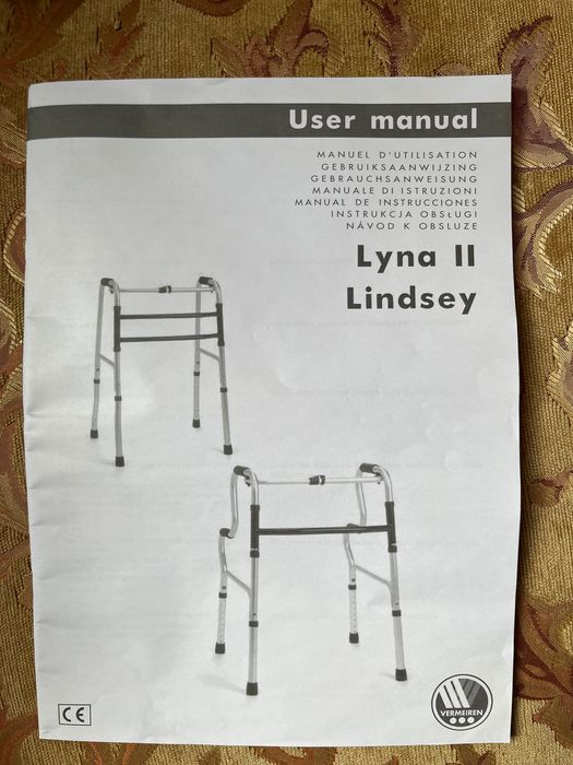 Проходилка Vermeiren Lindsey - като нова, регулируема