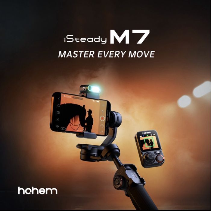 Hohem isteady m7.Ai tracking. Stabilizator. Стабилизатор. Штатив