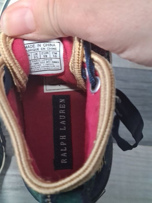 Детско яке и обувки за момче  Ralph  Lauren с гъши пух за 12 м