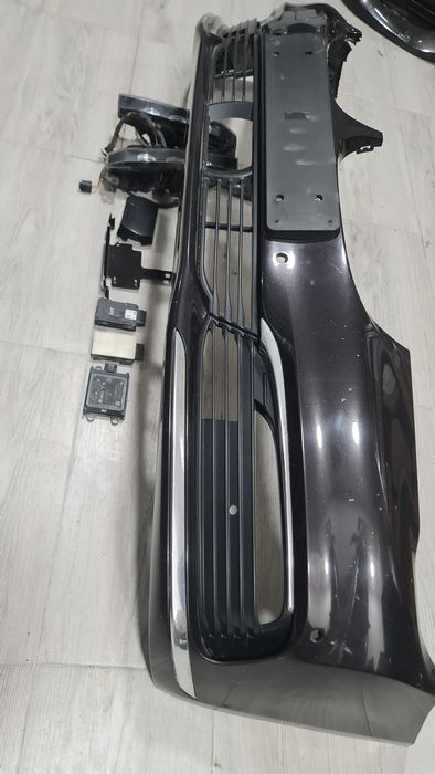 Bara fata completa grile ornament radar distronic cablaj BMW 7 G11 g12