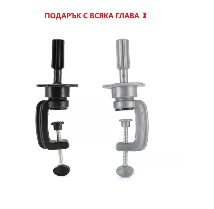 Гримьорска силиконова тренировачна глава